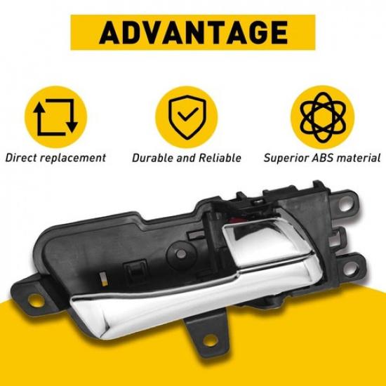 Ide FRONT or REAR Door Handle Passenger Chrome Side For SONATA 2011-2014 EOA