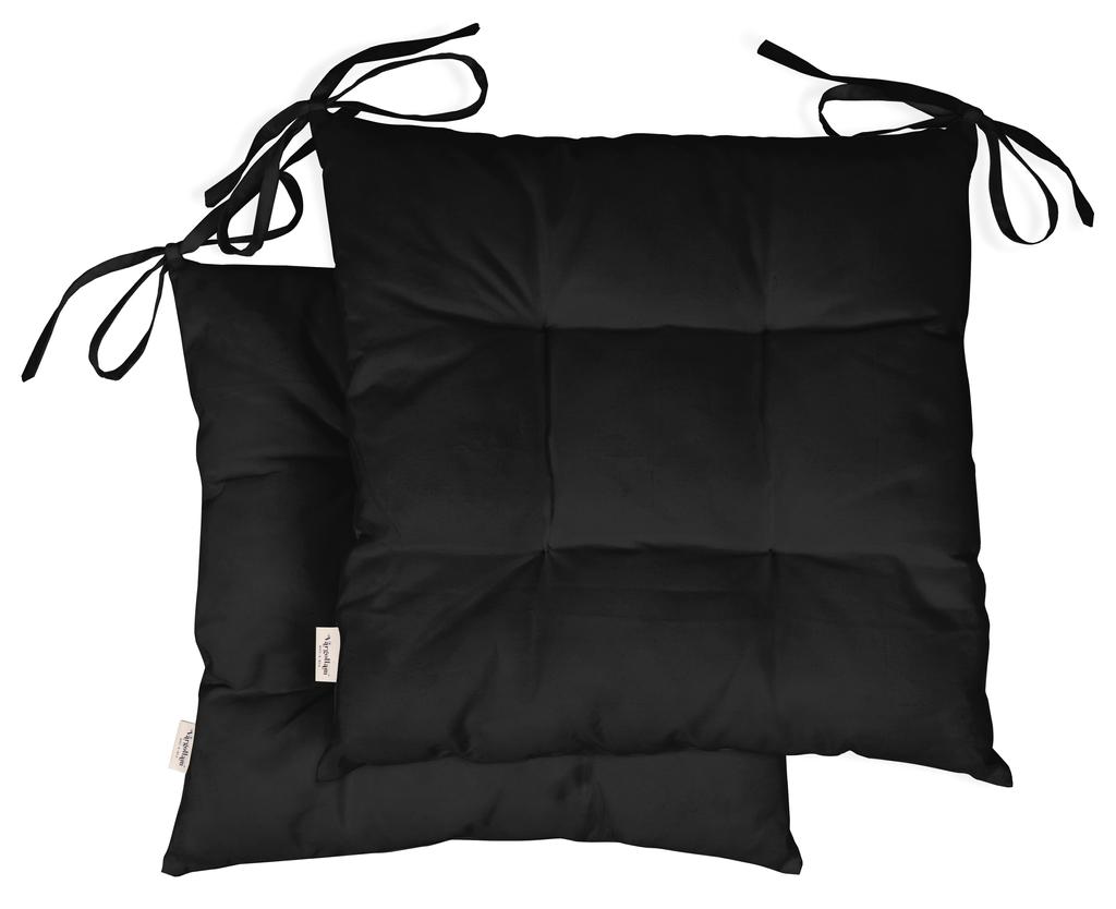 Vargottam Indoor Outdoor Tufted Square Seat Patio Cushion Set Of 2 Water Resistant Patio Furniture Seat Cushion 19 inches