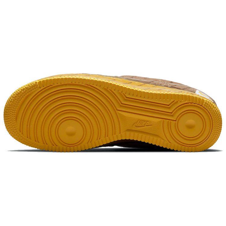 Nike Air Force 1 Low Experimental Parcel Service Unisex Sneakers Brown Archaeo-Brown University-Gold CZ1528-200