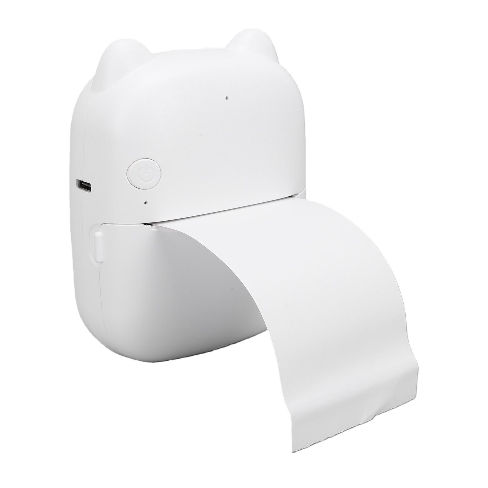

AI Voice Sticker Printer Portable Thermal Inkless Sticker Maker for Notes Drawing DIY Craft with 1 Roll of Stickers