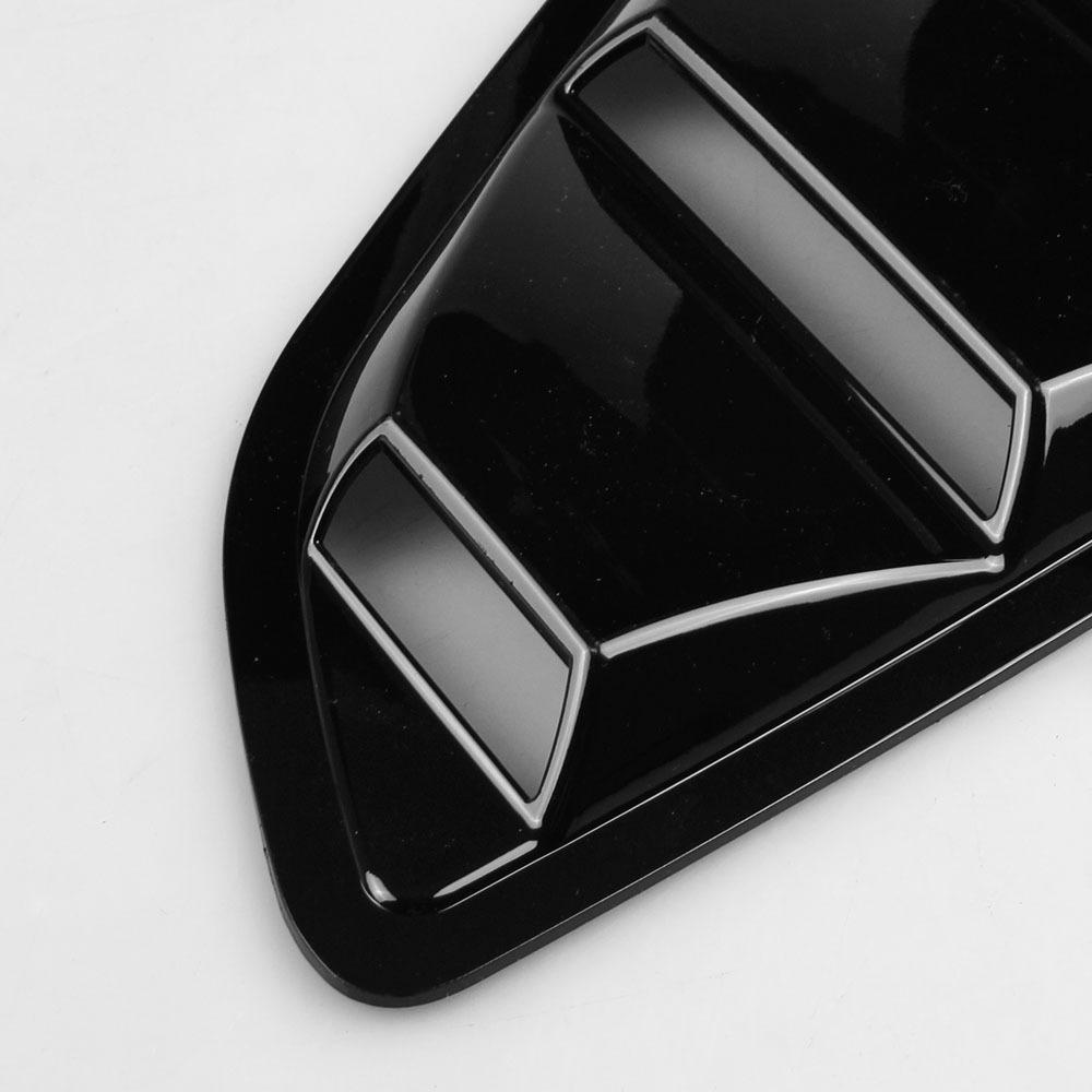 Rear Quarter Window Louvers Side Air Vent Cover Windshield Fit For Ford Mustang 2015-2025 Car Accessories Modified Window Blinds