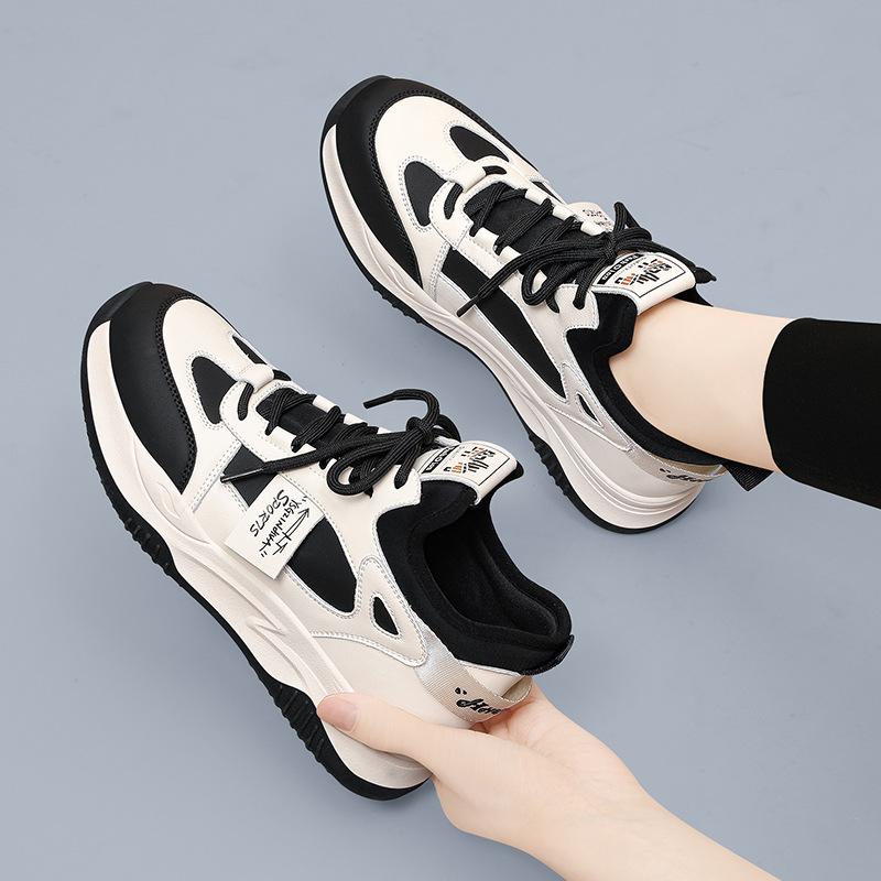 (Broken size does not make up) Shoes Daddy shoes women's autumn and winter velvet versatile flat bottom thick bottom sports and leisure