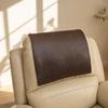 Recliner Headrest Protector Rectangular Cover 43 X 69 Cm Coffee Carton