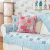 Washed Cotton Fabric Sofa Cushion, All-season Universal Simple Modern Living Room, Anti-slip Cover, Scarf Cushion