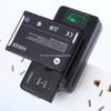 Universal LCD Battery Charger with USB Port, 32-55mm Adjustable, For Cell Phone & Camera Batteries, US/UK/EU Plug