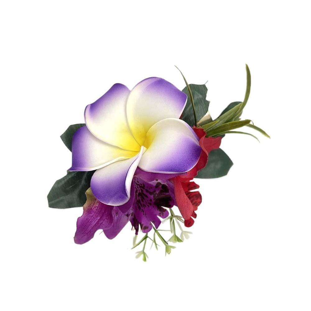 

Милая заколка для волос Франжипани Богемный стиль Девичья заколка для волос Простая заколка-цветок сбоку На каждый день Style 4