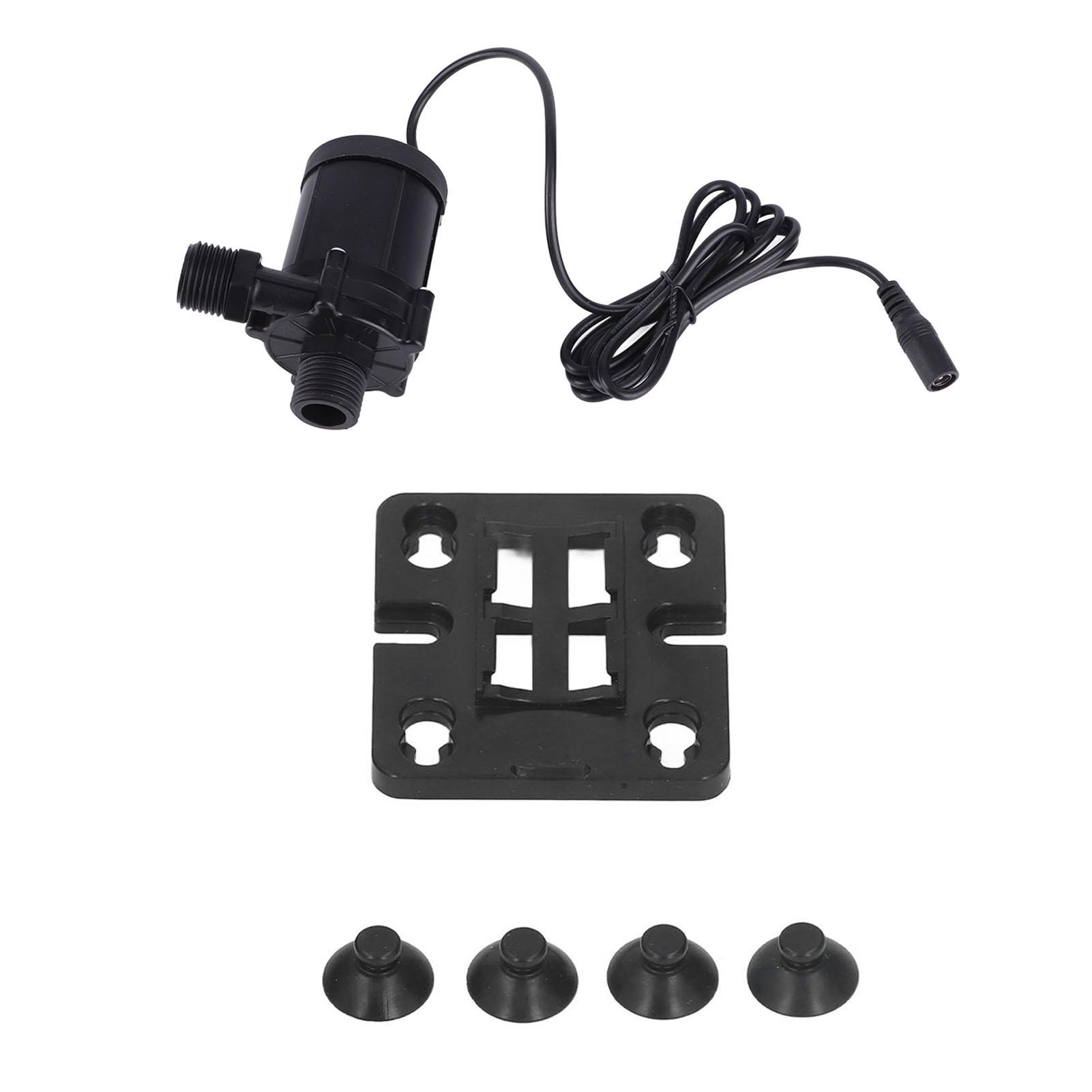 

Booster Pump Brushless Motor Low Noise DC12V 30W 800L/H 12m Discharge Lift For Heater Other