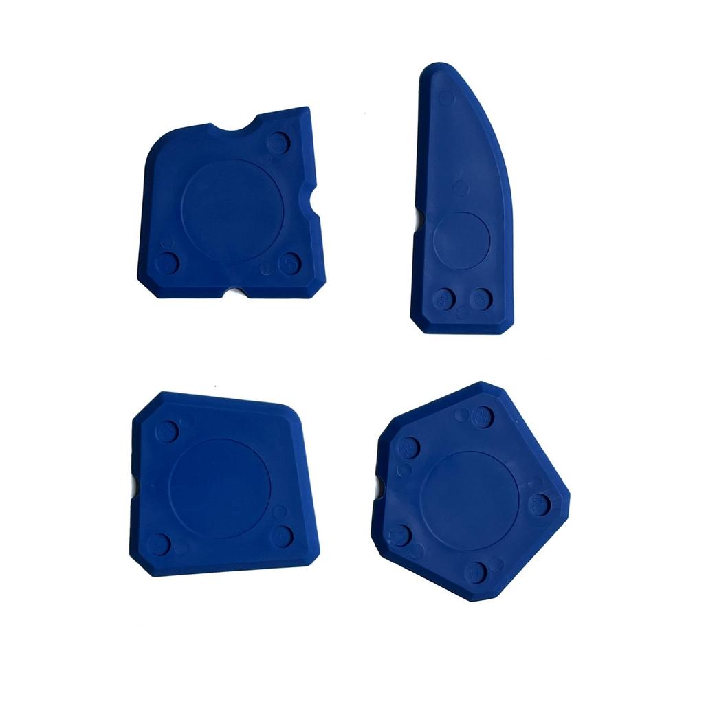 Multi-Purpose Squeegee and Scraper Tool for Glass, Walls, Caulking, and Grout