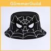 Cartoon Spider Fisherman Hat With Breathable Cotton For Kids Outdoor Wear Casual
