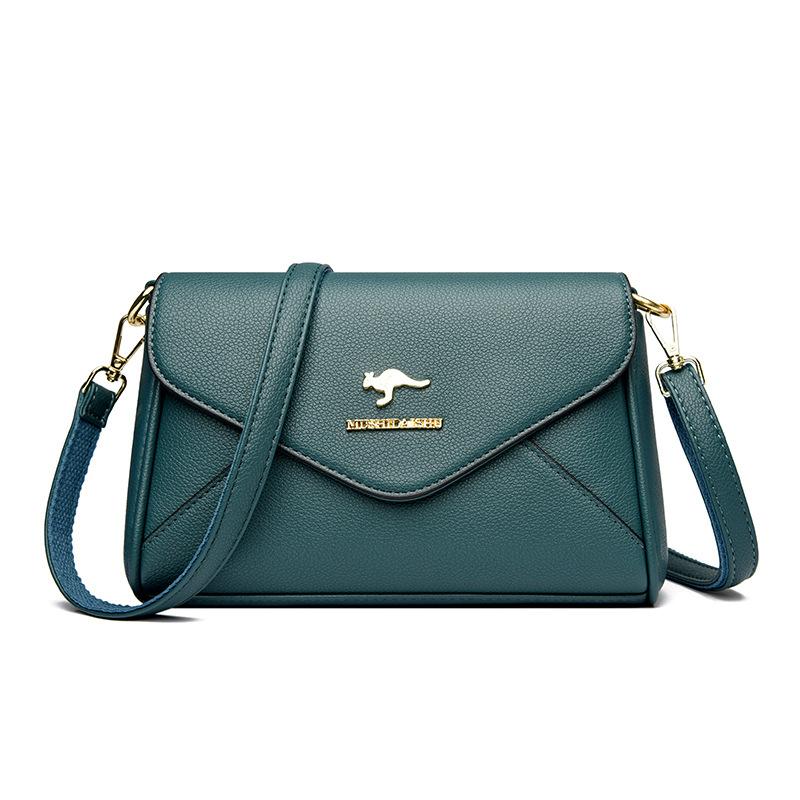 

Сумка-мессенджер на одно плечо 2025 весна новый нишевый дизайн маленькая квадратная сумка в этом году популярная модная универсальная синий