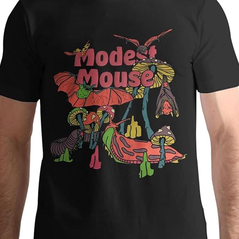 VTG Modest Mouse band black T-shirt short sleeve All sizes S-5Xl XA1135 Unisex T-Shirt XXXXL