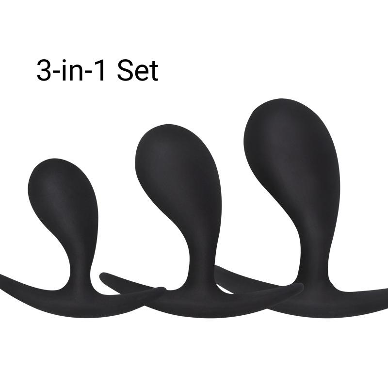 Silicone Small Anal Plug Butt Plug Ass Prosate Massager Adult Games Sexy Toys for Men Women Masturbators