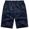Workwear Cropped Cotton Cropped Shorts Men's Summer Plus Size Loose Fit