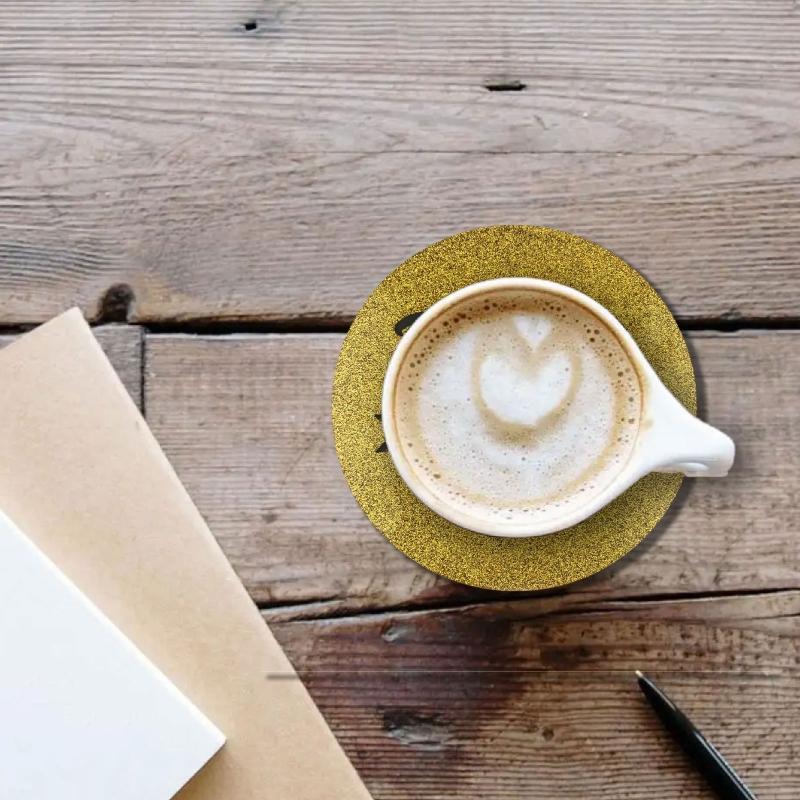 Resin Coaster Molds Round Storage Tray Mould Silicone Agate Coaster Molds Creative Faith Molds for Making DIY Craft