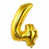 Gouden Folieballon Voor Helium Groot 100 Nummer 4