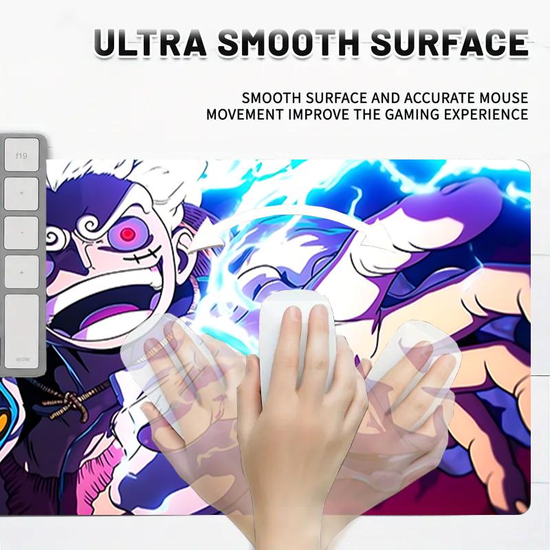 1Pc Electricity Power Battle Gaming Mouse Pad Keyboard Desk Mat Non-slip Rubber Lock Edge Waterproof Computer Mousepad for Office Home Decor Y135