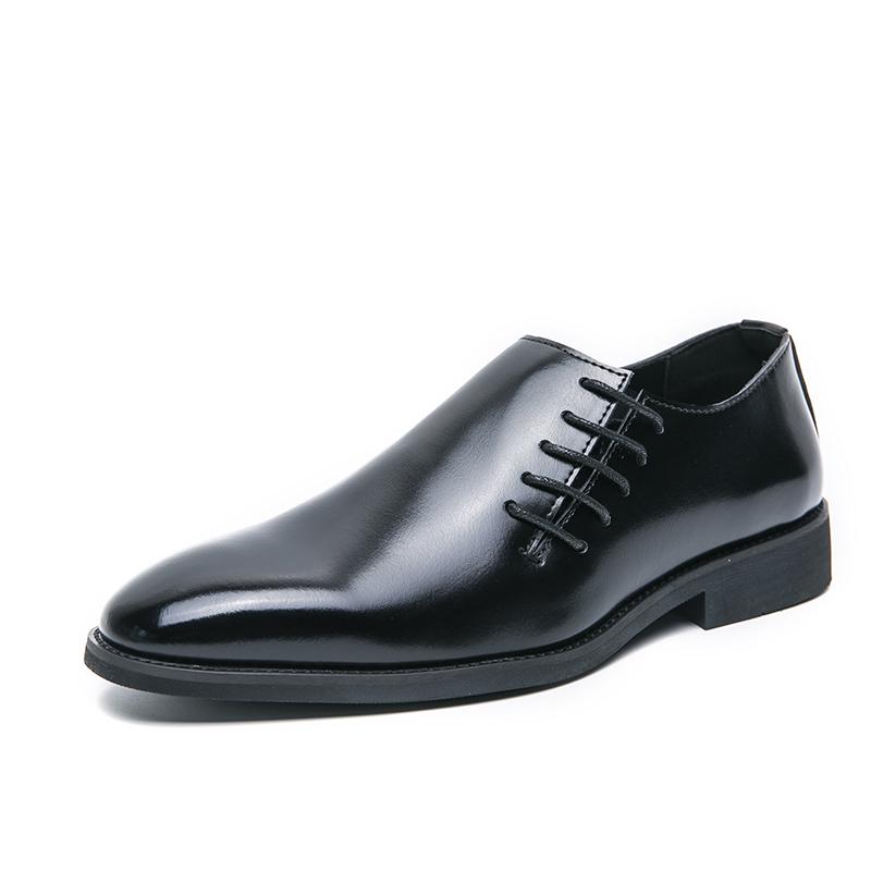 Fashion Luxury designer men's leather shoes Retro gentleman style Fashion party Classic Work Leisure Business Plus Size Slip on New