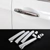 For Honda JADE 2014- chrome silver Door Handle Cover Bezel Trim 2015 2016 2017 2018