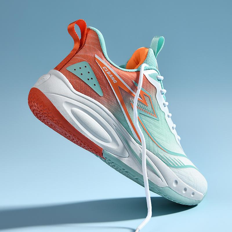 Mesh basketball shoes men's combat boots youth actual combat sports shoes running shoes junior high school children and students sports training