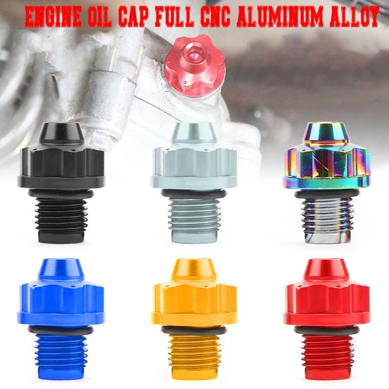 Motorcycle Modification With Aluminum Alloy Gear Screws Suitable For Nmax155 Engine Oil Screws, Durable And Waterproof