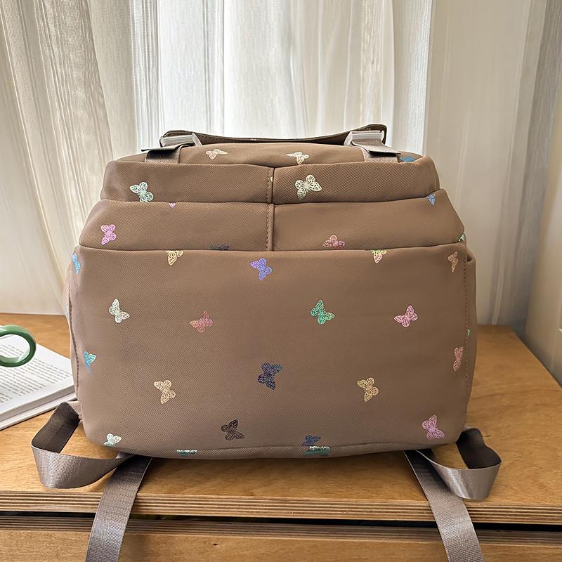 Bear Printed Backpack Student Schoolbag Women's Lightweight Backpack