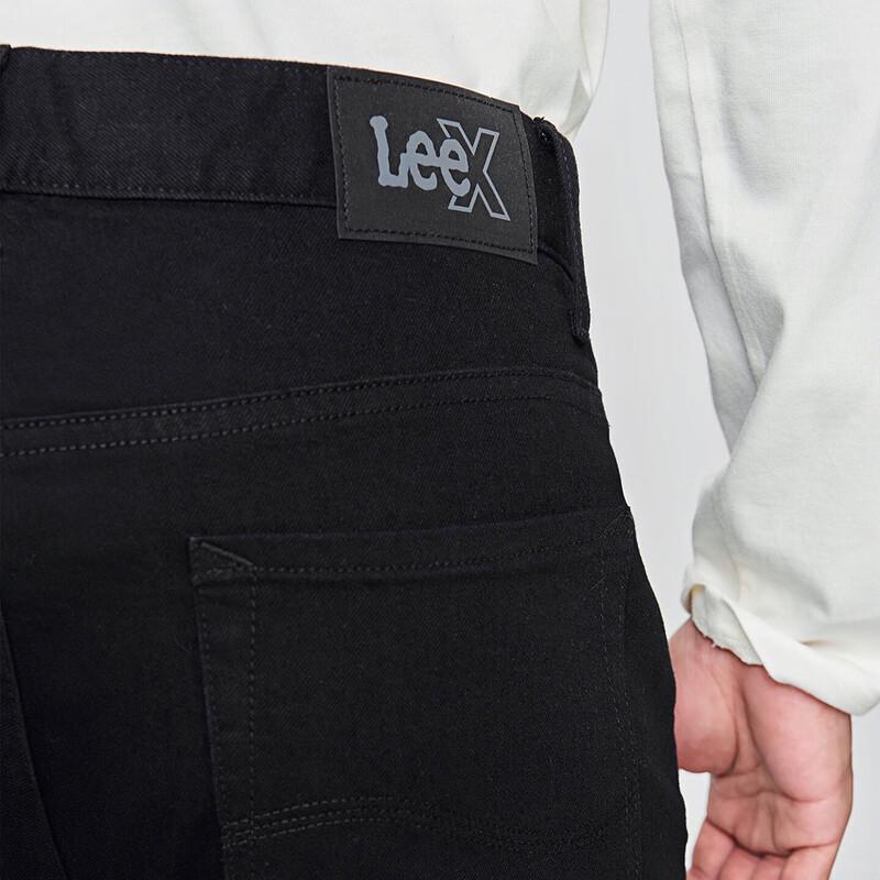 Lee Men's 709 Slim Tapered Black Jeans