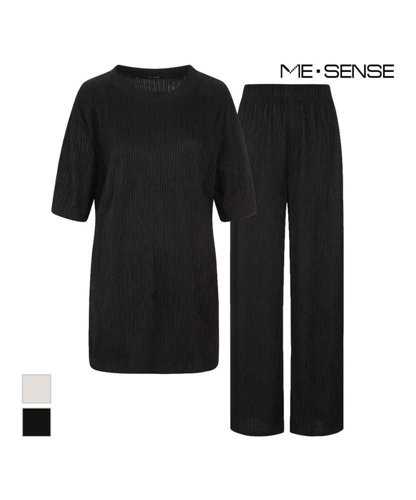 MESENSE Wrinkle Loose Top & Bottom Set_Mb48Tps302Y