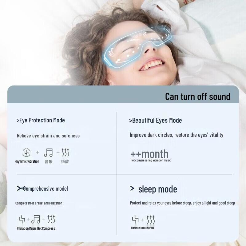 SKG E4Pro+ Eye Massager with Bluetooth Headset
