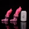N-5214 Men's Thickened Silicone Wolf Tooth Sleeve - Enlarged Erotic Knot Design.