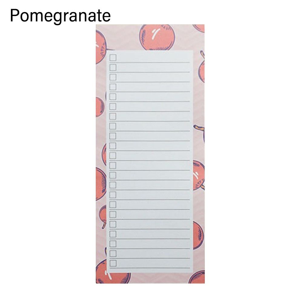 

Знімний офіс Шкільне приладдя Канцтовари Список справ Клейкий планувальник План Книга Блокнот Блокнот Pomegranate