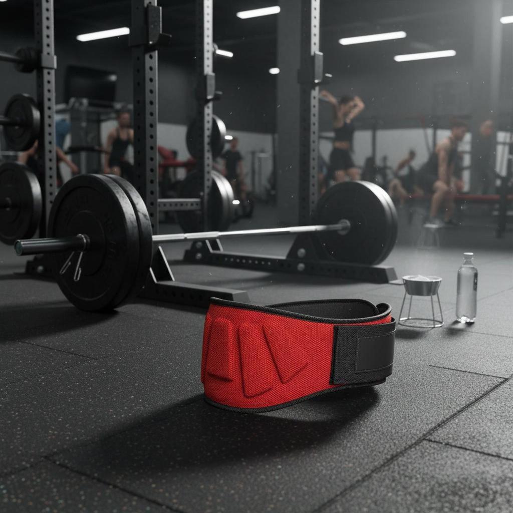 Ζώνη Powerlifting EVA Βαρέως Τύπου Στήριξη Μέσης για Άρση Βαρών Στιβαρή Πόρπη Προπόνηση