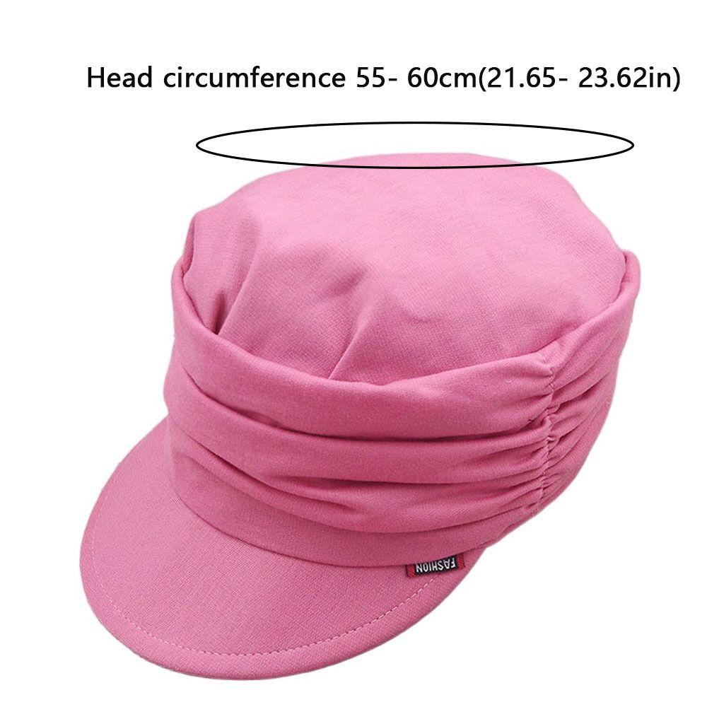 Vintage Baseball Caps British Style Painter's Hat Outdoor Newspaper Hat  Autumn Winter