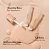 Bsimone Face Liquid Foundation Base Full Coverage Oil-Control Long Wear Smooth Lightweight Natural Cover Waterproof Matte