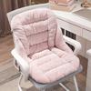 Seat Cushion with Removable Washable Cover Thick High-Resilience Filling Integrated Design Ergonomic Chair Cushion