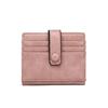New Fashion Card Bag, Women's Multi-card Position, Simple Solid Color Card Cover, Light and Versatile, Short Small Wallet.