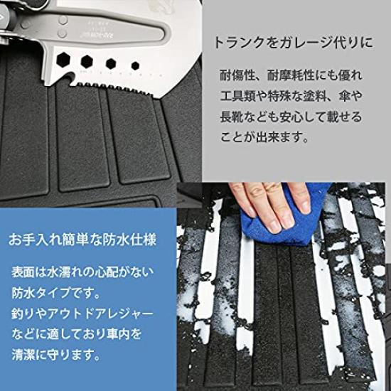 Wellvie Classy Camry 70 Series 3D Luggage Mat AXVH70 AXVA70 ASV70 GSV70TPO July 2017 Trunk Mat Custom Mat Luggage Tray Trunk Cover Luggage Mat