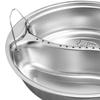 Divided Food Steamer Tray Cooker Pot Multiuse Easy to Clean Steaming Stackable Round