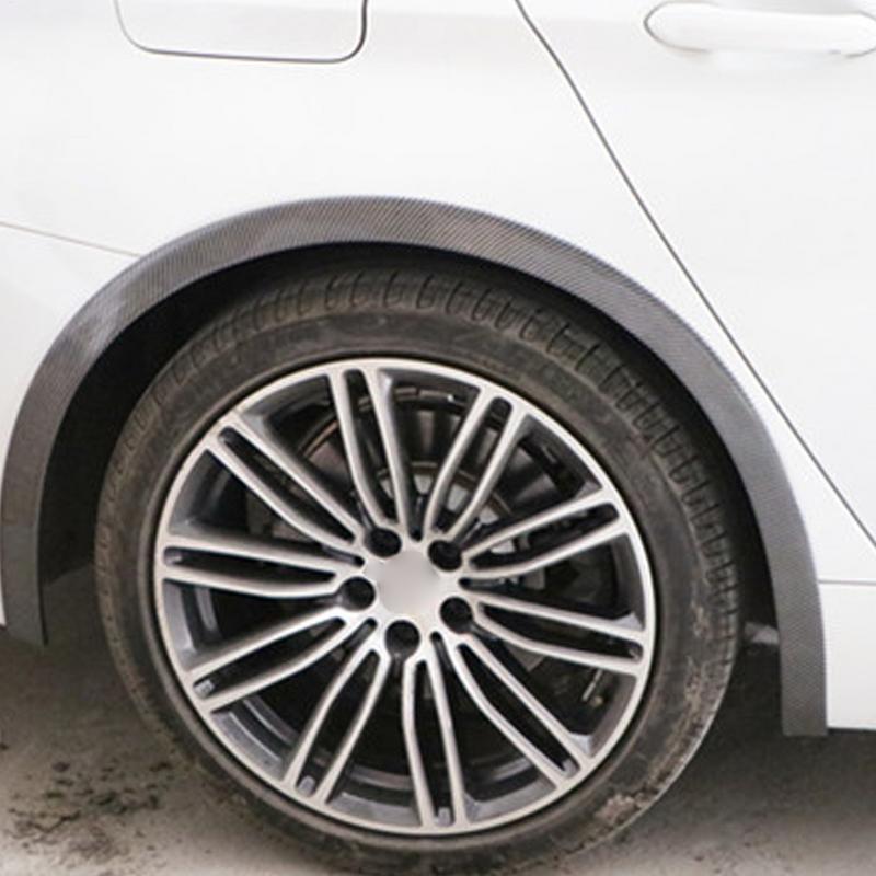 Universal Car Truck Body Fenders Flare Rubber Wheel Arches Eyebrow Lip Anti-scratch Strip Sticker Mud Flaps Guard Trim 1.5M*3CM