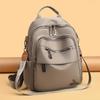 Schoolbag Simple Casual Women's Backpack New Korean Style Fashionable Versatile Lightweight Travel Backpack Large Capacity Student Backpack