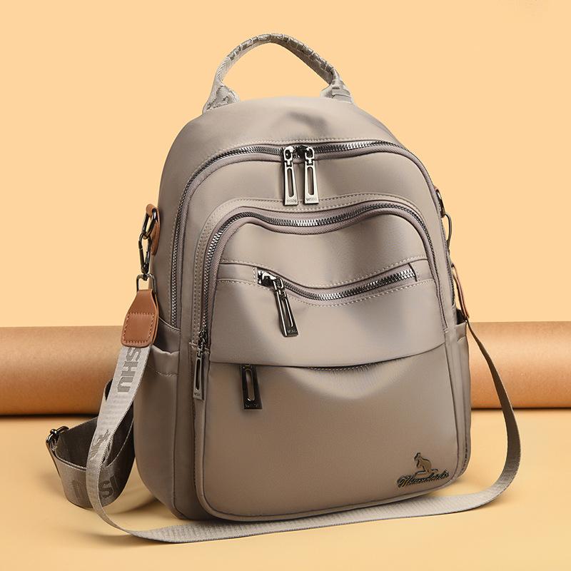 Schoolbag Simple Casual Women's Backpack New Korean Style Fashionable Versatile Lightweight Travel Backpack Large Capacity Student Backpack
