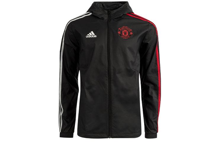 Adidas Manchester United Jackets Men s Black Hooded Moderate Other GD9007 XXL