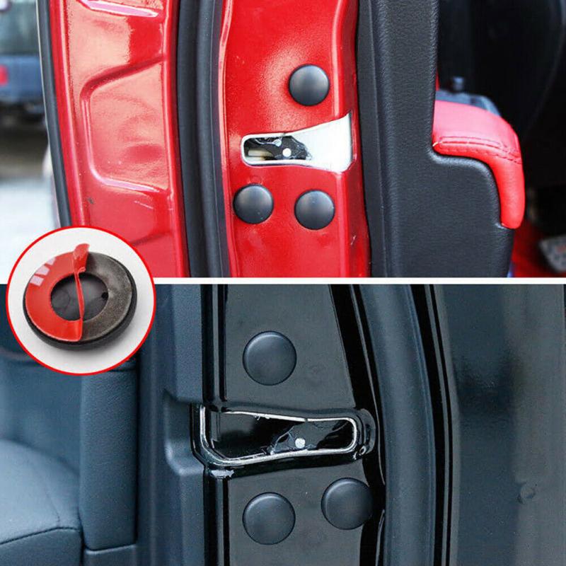 12pcs Car Interior Door Lock Screw Protector Cover Cap Trim Accessories Screw Anti-rust Shield