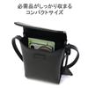 [Brand] Shoulder Bag Black 19.5cm X 13cm
