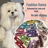Rhinestone Diamond Dog Nose Clip & BB Headwear - Cute Pet Accessory