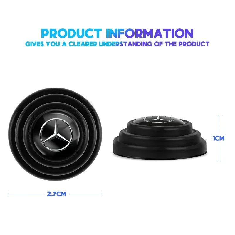For Mercedes Benz 8Pcs Car Door Absorber Shockproof Anti Noise Pad Buffer Gasket For Mercedes Benz AMG W204 W205 W203 W211 W212