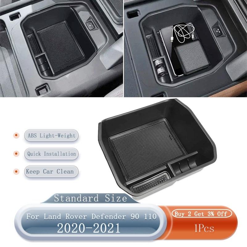 

Car Center Console Armrest Storage Box for Land Rover Defender 90 110 - Armrest Holder Container Interior Accessories