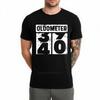 Unisex Oldometer Odo Meter Funny 40th Birthday Gift Cotton T-Shirt Vintage Joke Tee Casual Summ