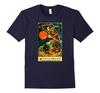 Vintage Halloween Witch Illustration TShirt 100 Cotton ONeck Summer Short Sleeve Casual Mens Tshirt Size S3XL