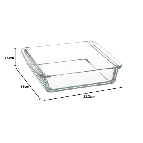 Iwaki BC221 Square Cake Pan, 1.1L