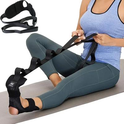 Yoga Bein Dehnband Flexibilitäts Dehnband Rehabilitation Fitnessband Plantarfasziitis Trainingsgürtel Fußpflege